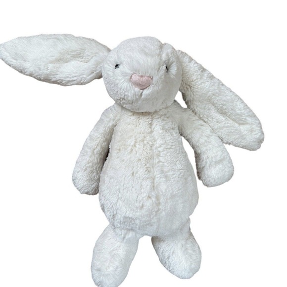Jellycat Other - Jellycat London 11" Bashful Bunny Rabbit Plush Stuffed Animal Toy White Cream